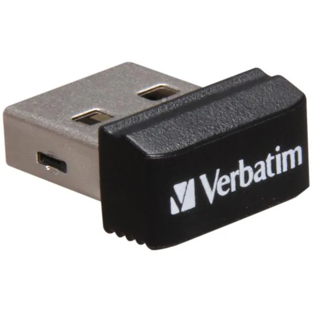 USB флеш накопичувач Verbatim 16GB Store 'n' Stay Nano Black USB 2.0 (97464)