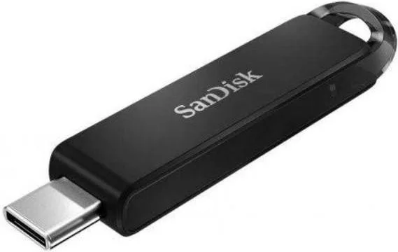 Накопичувач SanDisk 128GB USB 3.1 Type-C Ultra Чорний (SDCZ460-128G-G46)