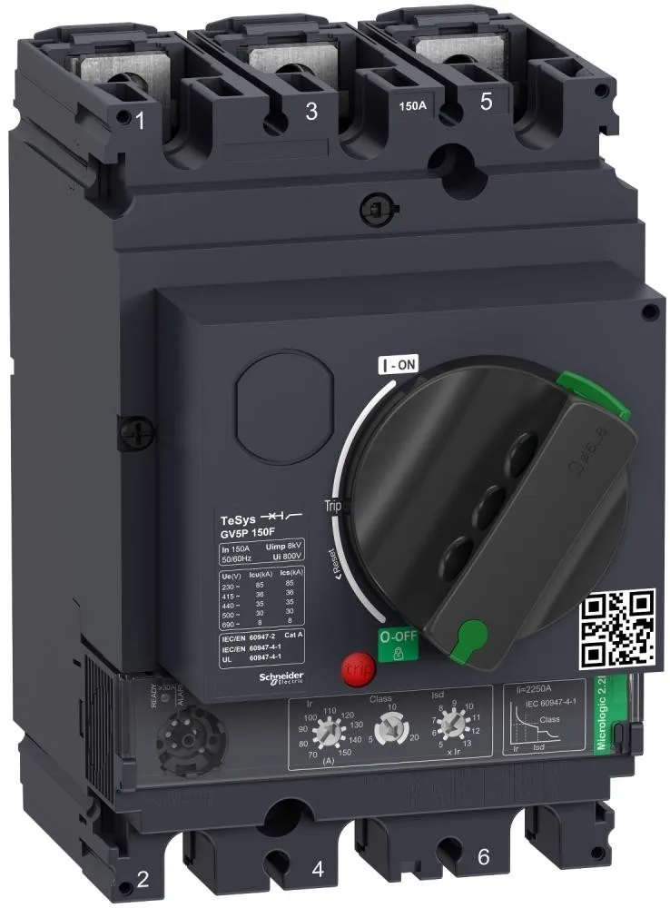 Schneider Electric TeSys GV5P 150A 36kA (GV5P150F)