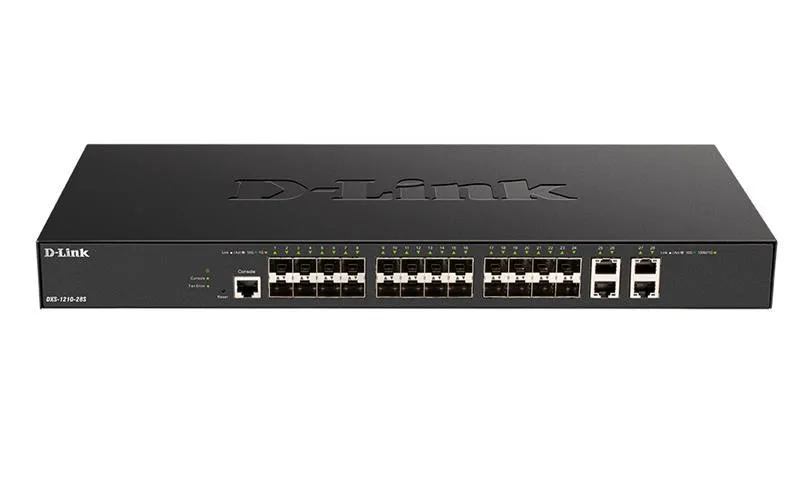 Комутатор D-Link DXS-1210-28S 24xSFP+, 4x10GE, Smart (DXS-1210-28S)