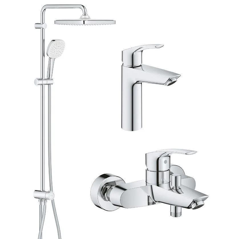 Комплект змішувачів для ванни Grohe Eurosmart New UA123246R0