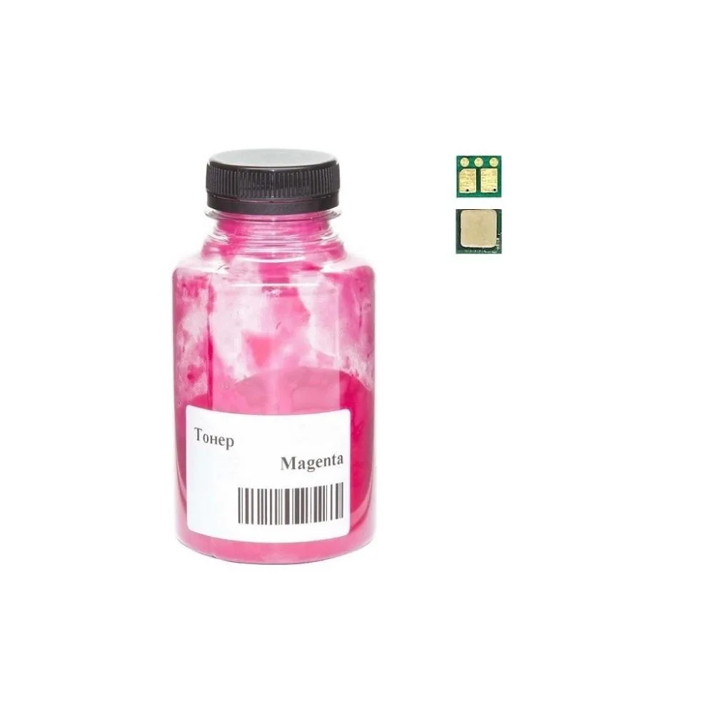 Тонер + чип АНК для Canon MF651Cw/MF655Cdw/MF657Cdw, 067H бутыль 70г 2400 ст. Magenta (50000413)