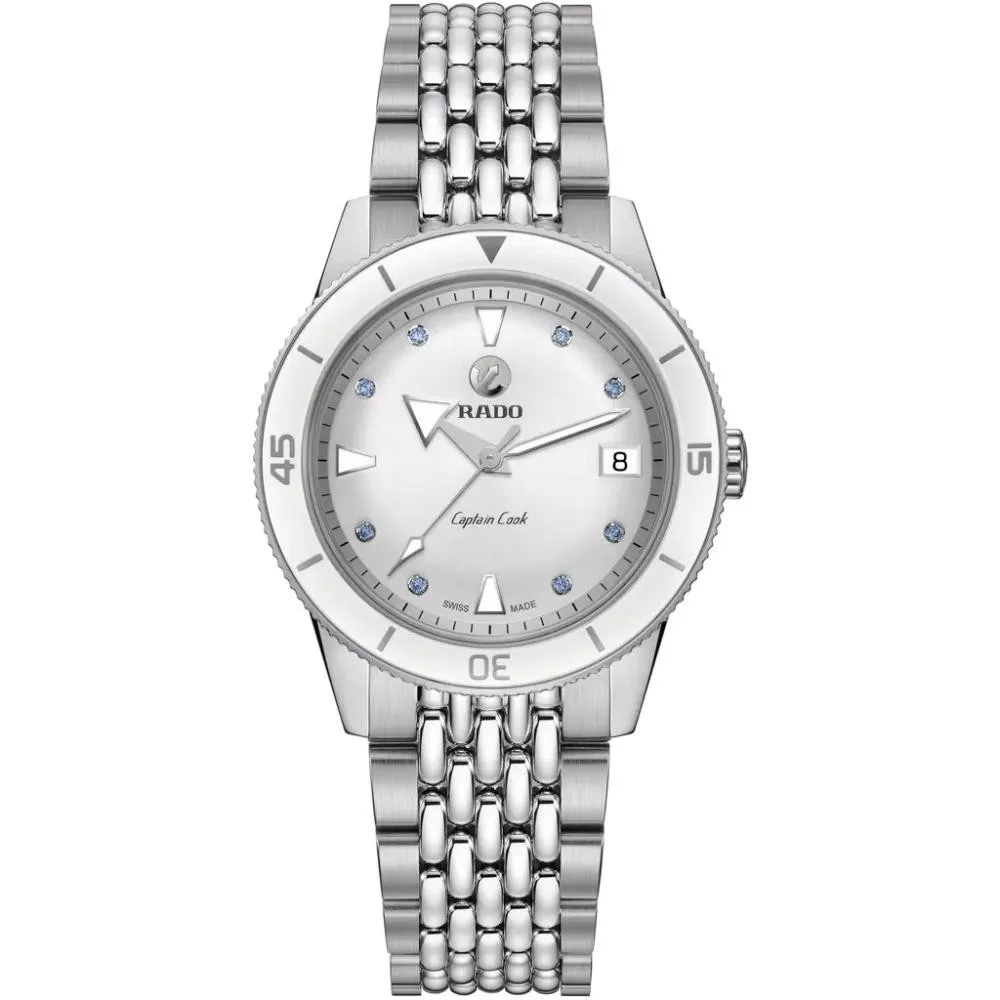 Часы Rado Captain Cook Automatic 01.763.0500.3.571 R32500718 + ремешок