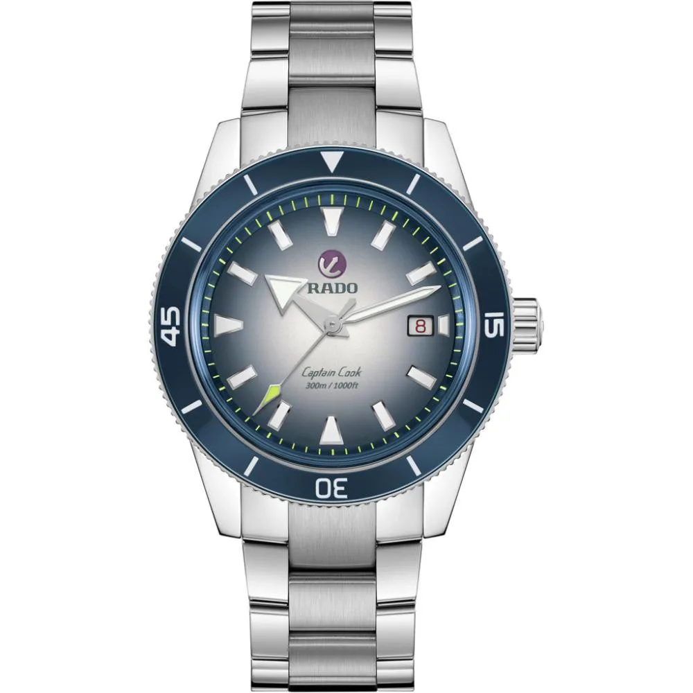 Часы Rado Captain Cook Automatic 01.763.6154.3.520 R32154208 + 2 ремешка