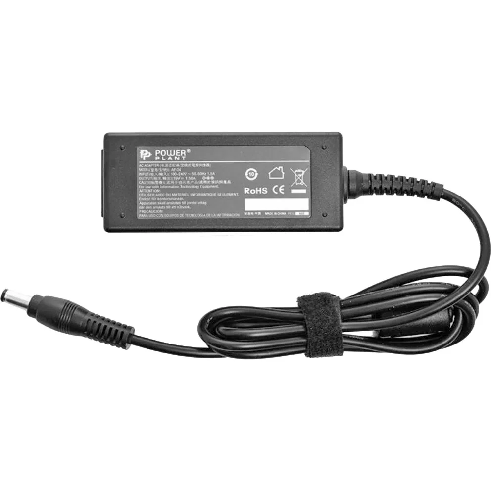 Блок живлення до ноутбуку PowerPlant DELL 220V, 19V 30W 1.58A (5.5*2.5) (DL30F5525)