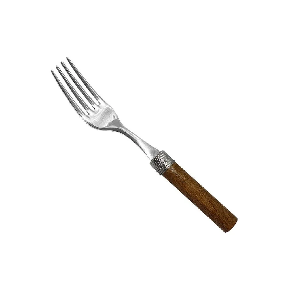 Вилка десертна Wood walnut 18/10 17 см 2,5mm mz462217 MAZHURA