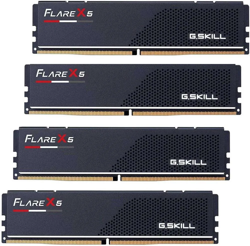 Модуль пам’яті G.Skill Flare X5 256GB (4x64) DDR5 6000MHz AMD EXPO (F5-6000J3444F64GX4-FX5)