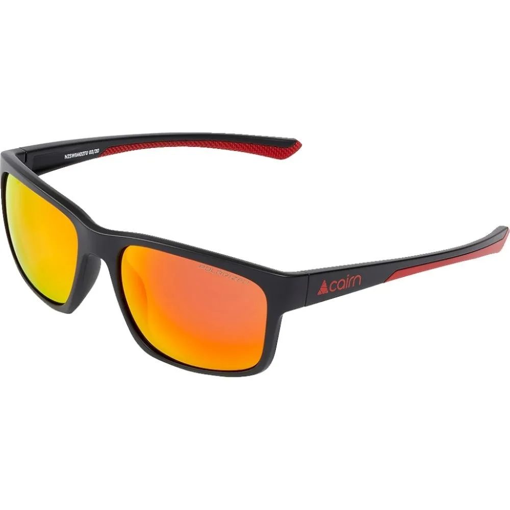 Cairn окуляри Swim Polarized 3 mat black-red (NZSWIM-02)