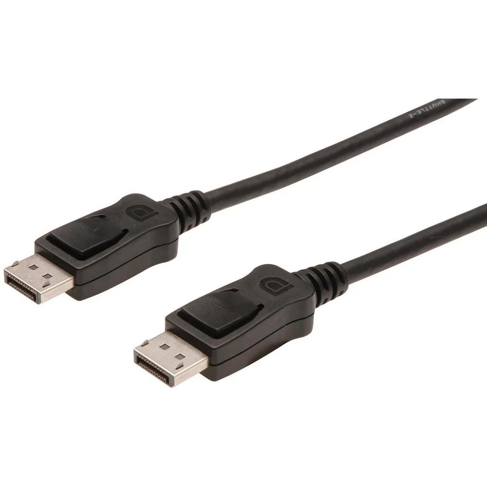 Кабель мультимедійний DisplayPort M to DisplayPort M 1.0m Digitus (AK-340100-010-S)