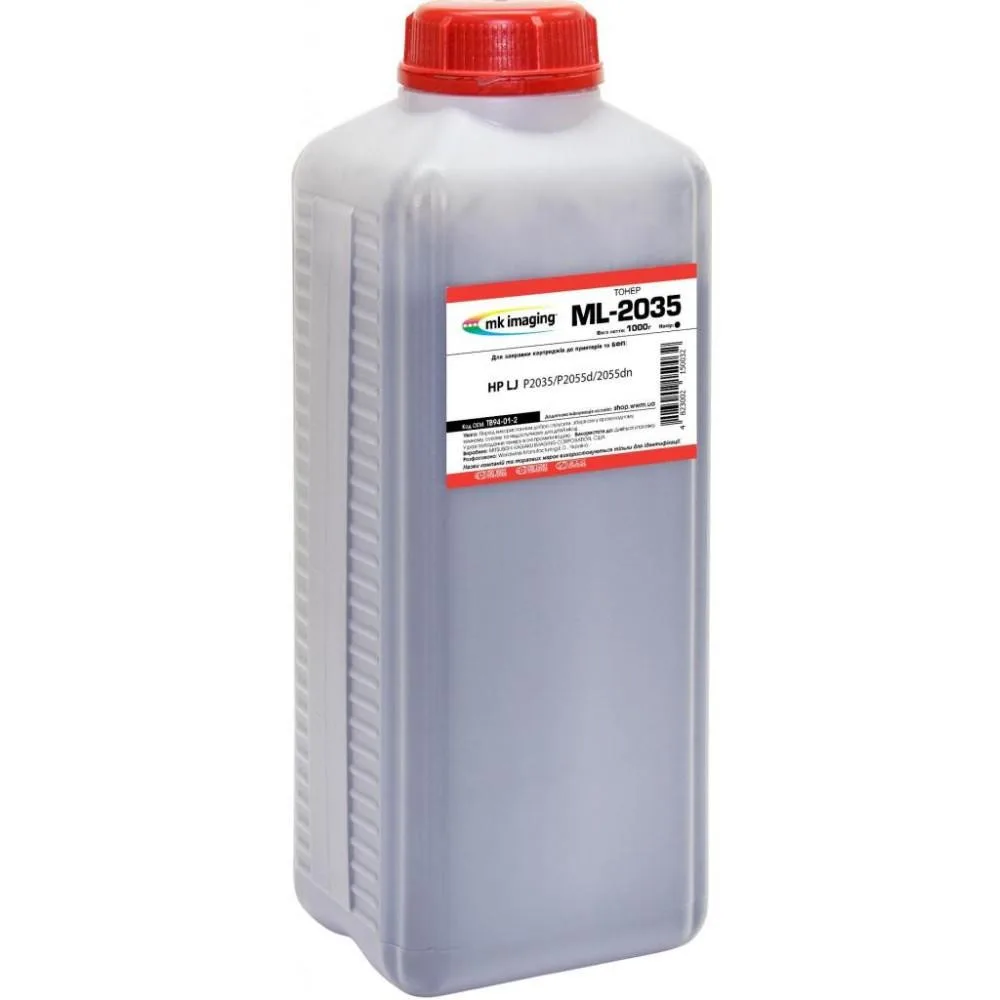 Тонер Mitsubishi для HP LJ P2035/2055 бутыль 1000г Black (TB94-01-2)