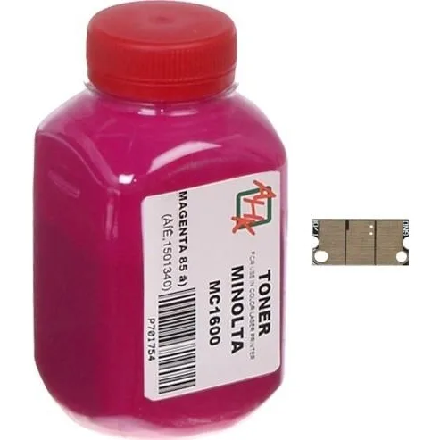 Тонер MINOLTA MC1600/1680 (+chip) Magenta AHK (1501342)