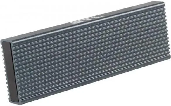 Кишеня зовнішня GTL `Frozen`, Black, M.2, Type-C 3.2 Gen1, 1xM.2 NVMe, формат 2230/2242/2260/2280, алюмінієвий корпус (GTLM2FRBK) (275180)