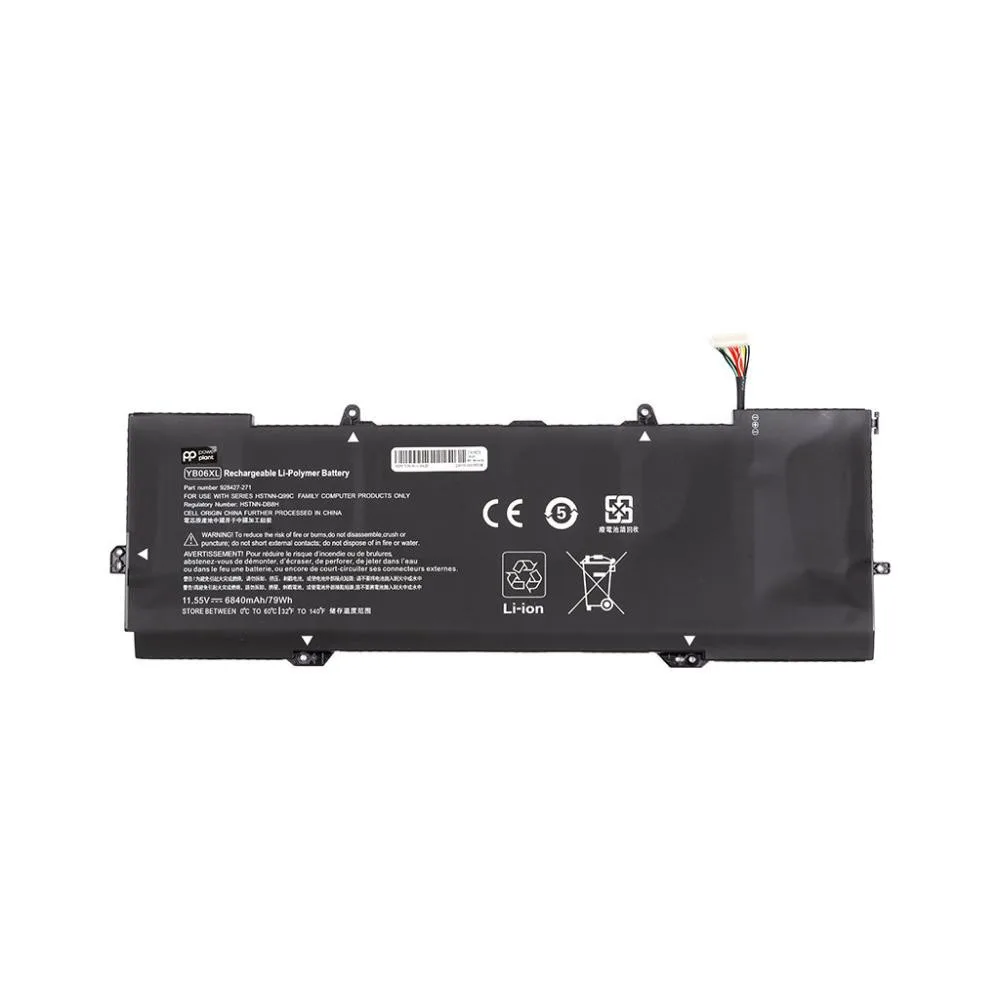 Акумулятор PowerPlant для ноутбуків HP Spectre x360 15-ch000 (YB06XL) 11.55V 6840mAh (NB462148)