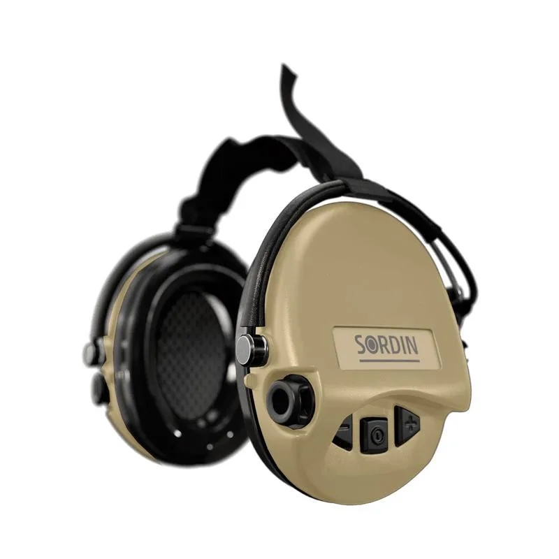 Активні навушники Sordin Supreme Mil Mil AUX Neckband Sand 76308-05-S
