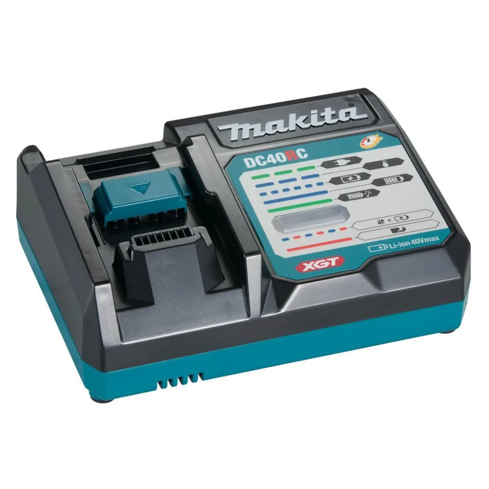 Зарядний пристрій Makita DC40RC XGT, 40В, 0.82 кг (191M90-3)
