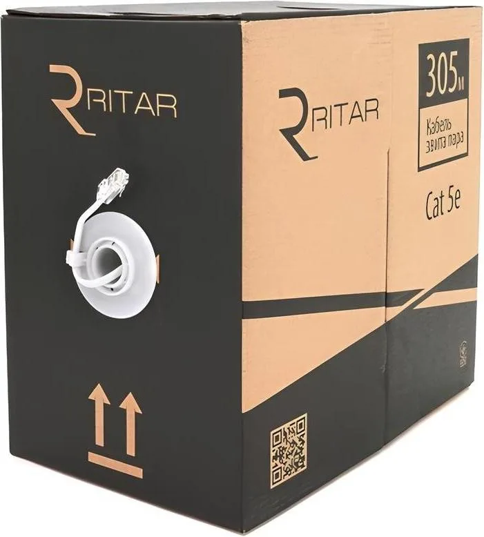 Ritar КВП 2x2x0.50 CCA (UTP-cat.5Е), white, 305 м (05057)