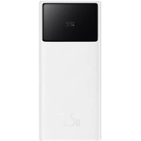 Зовнішній акумулятор (павербанк) Baseus Star Lord Display 22.5W 20000 mAh White (PPXJ060002)
