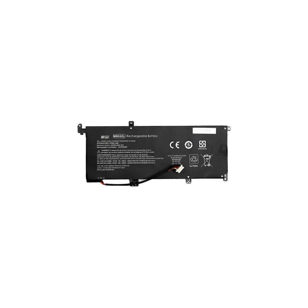 Акумулятор PowerPlant для ноутбуків HP Envy X360 15 (MB04XL) 15.2V 3400mAh (NB461707)