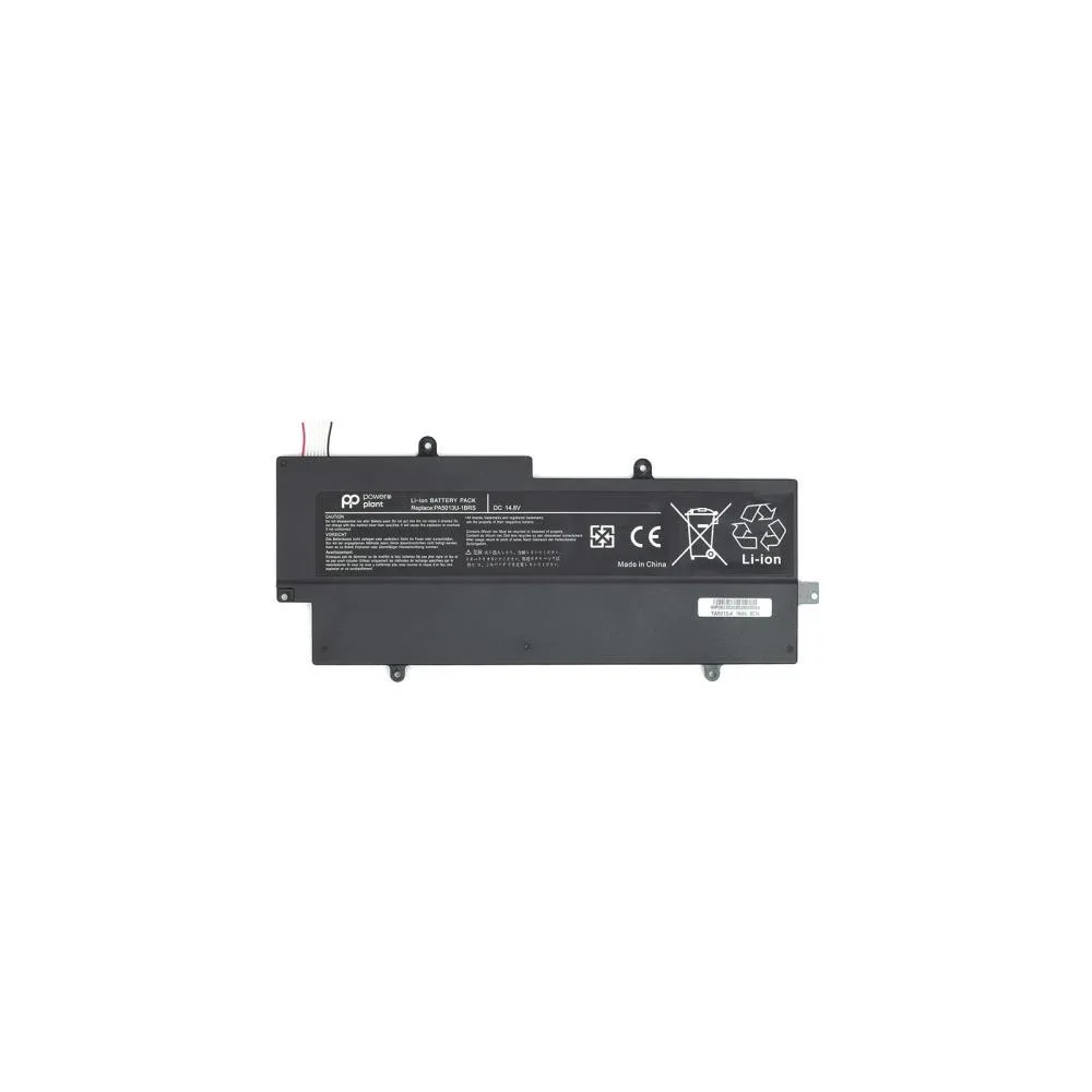 Акумулятор PowerPlant для ноутбуків TOSHIBA Portege Z830 Ultrabook (PA5013U-1BRS) 14.8V 2900mAh (NB510276)
