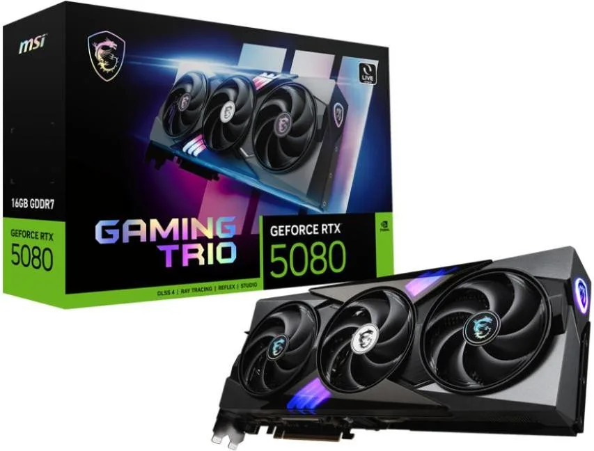 MSI GeForce RTX 5080 16G GAMING TRIO (912-V531-006)