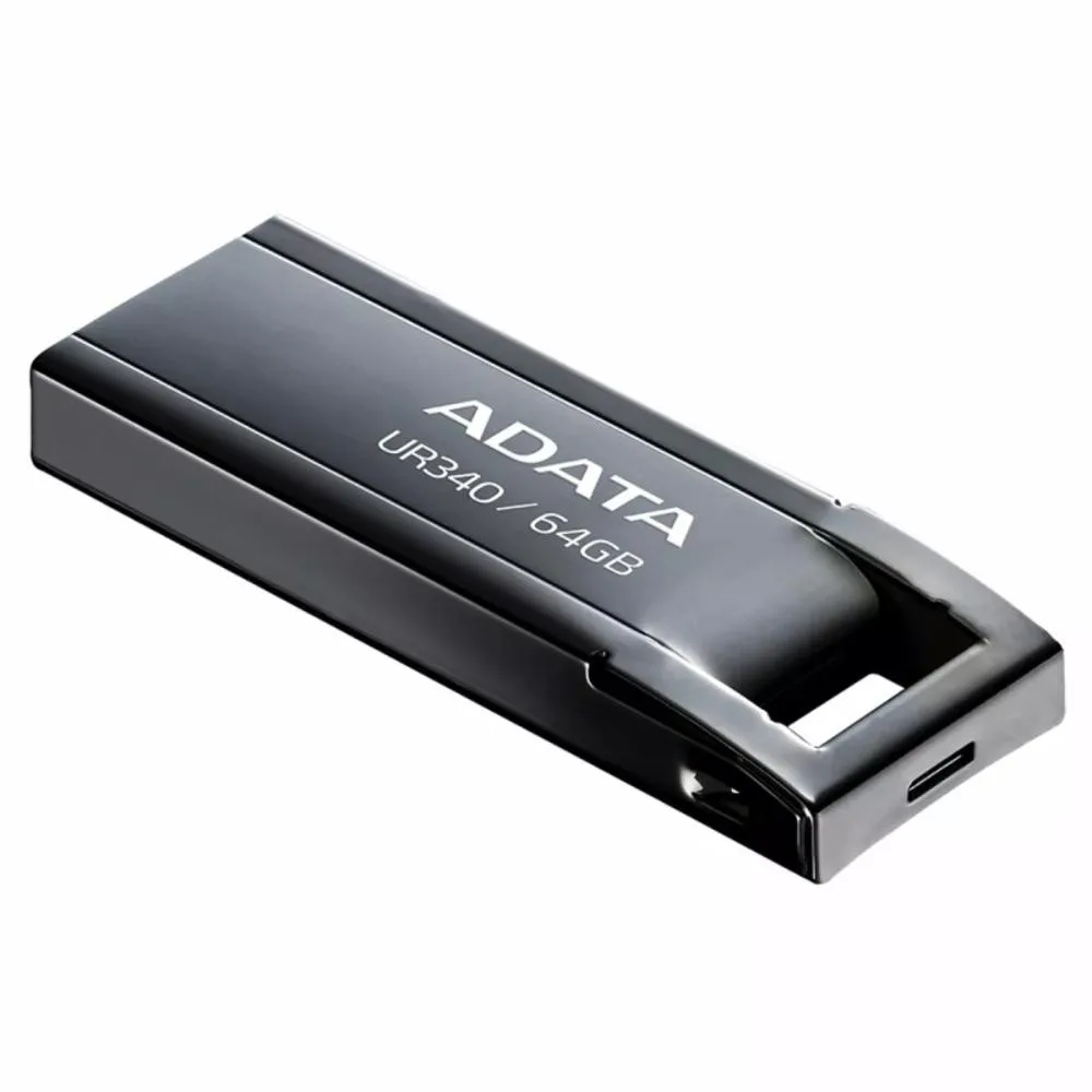 USB флеш накопичувач ADATA 64GB UR340 Black USB 3.2 (AROY-UR340-64GBK)