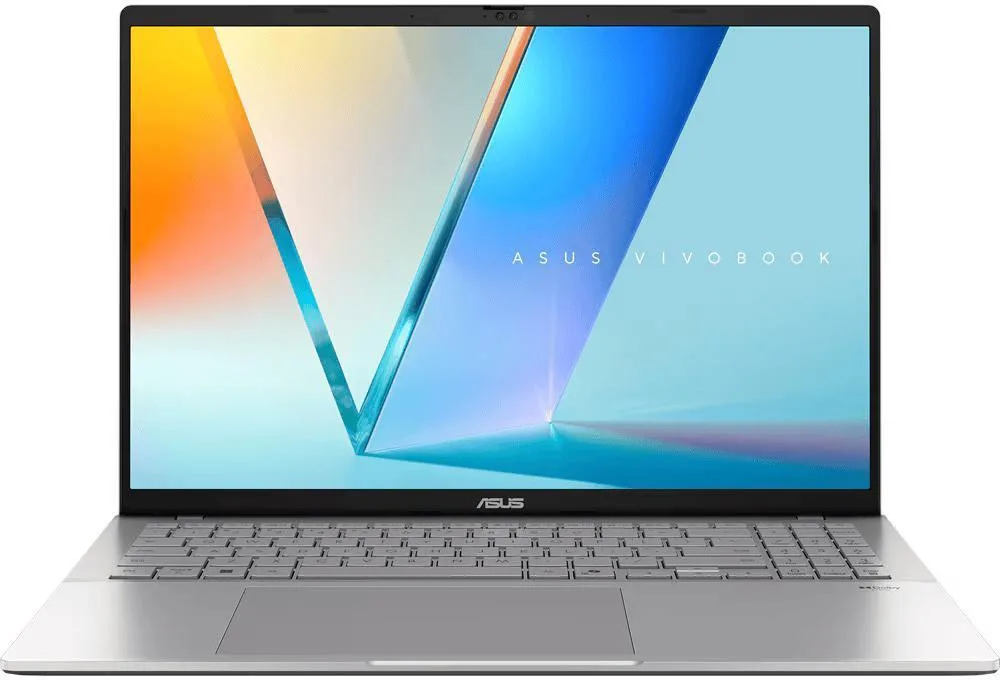 Ноутбук ASUS Vivobook S16 S3607VA-RP146 16" FHD IPS, Intel 7 240H, 16GB, F512GB, UMA, NoOS, Сріблястий (90NB1671-M00A40)