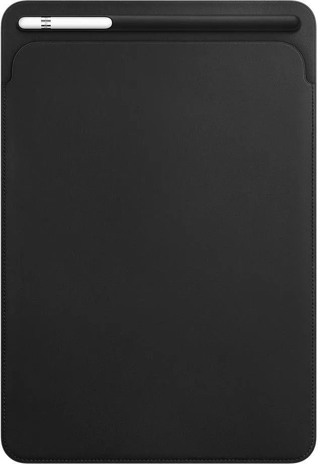 Apple Leather Sleeve for 10.5 iPad Pro - Black (MPU62)