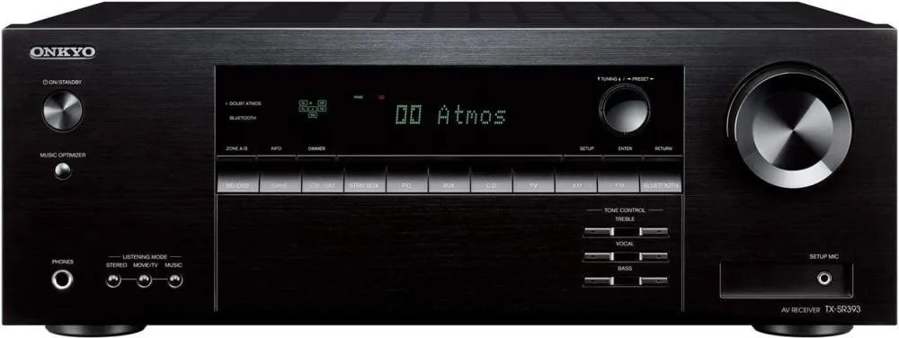 AV-Ресивер Onkyo TX-SR393 Black