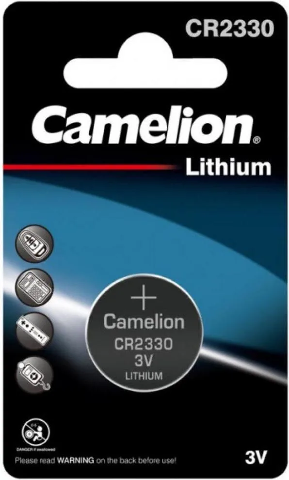 Батарейка CR 2330 Lithium * 1 Camelion (CR2330-BP1)