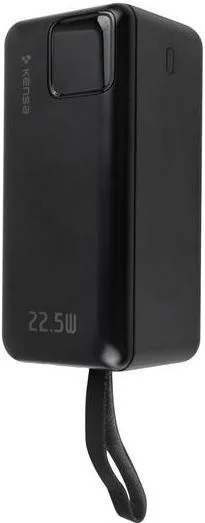 Зовнішній аккумулятор (повербанк) KENSA 50000mAh 22.5W Black (KP-91)