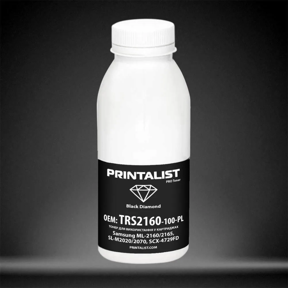 Тонер Samsung ML-2160 100г Black Printalist (TRS2160-100-PL)