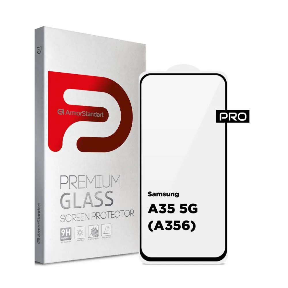 Захисне скло для смартфона ArmorStandart Pro Samsung Galaxy A35 5G Black (ARM74347)
