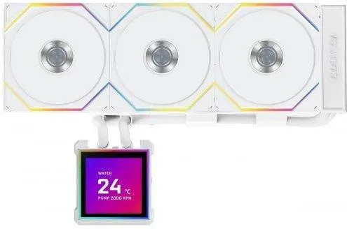 Система водяного охолодження Lian Li HydroShift II LCD-S 360TL White (G89.GHS2LCDS36TW.00)