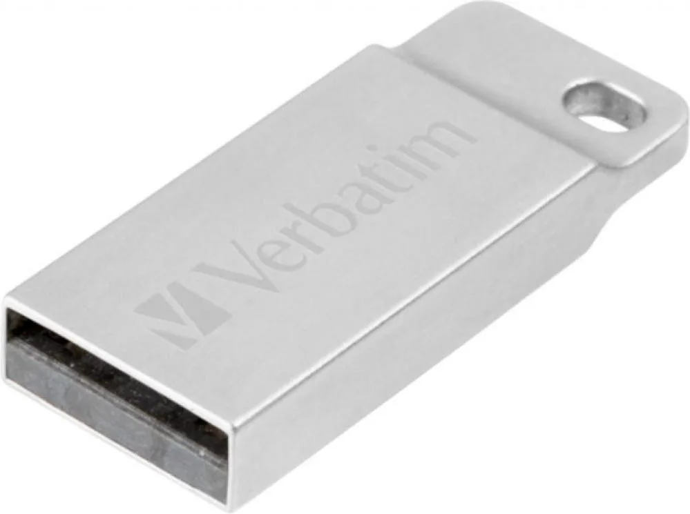 USB флеш накопичувач Verbatim 32GB Metal Executive Silver USB 2.0 (98749)