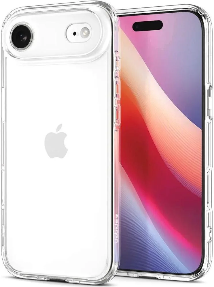 Чехол-накладка (силиконовый) Apple iPhone Air Spigen Ultra Hybrid Crystal Clear (ACS10309)