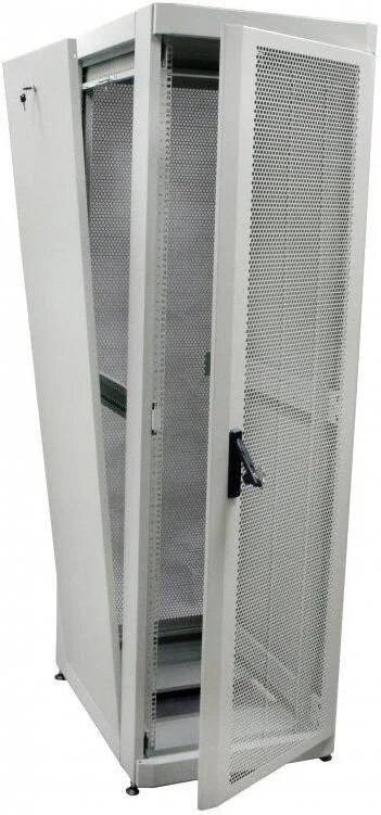 Шафа 19" 42U, 800х1055 мм (Ш*Г), сіра, перфоровані двері (66%) (UA-MGSE42810PG)