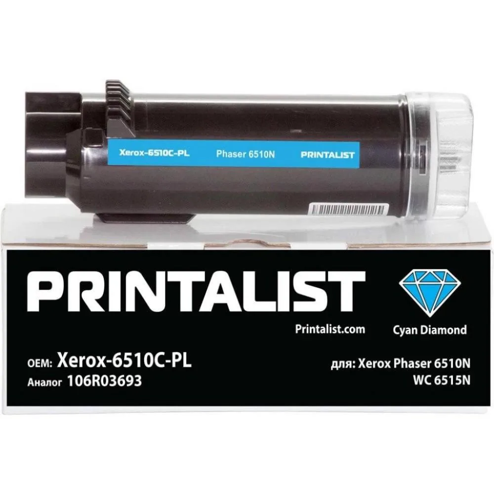 Чип BASF для Xerox Phaser 6510, WorkCentre 6515 (4300 копий) Cyan (BASF-CH-106R03693)