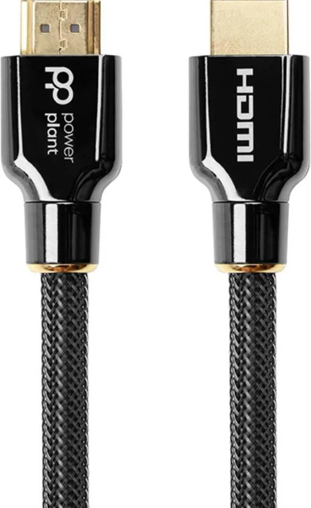 Відео кабель PowerPlant HDMI (M) - HDMI (M), 2.1V, Ultra HD 8K, eARC, 30AWG, 2м (CA912193)