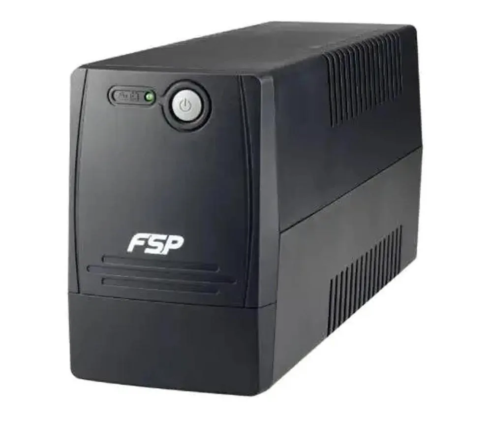 FSP FP800, 800ВА/480Вт, Line-Int, 2* Schuko, AVR , Black PPF4800407