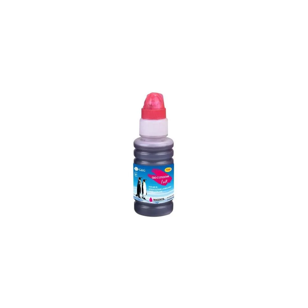 Контейнер с чернилами G&G для Epson L4150/L4160 magenta G&G-C13T03V34A