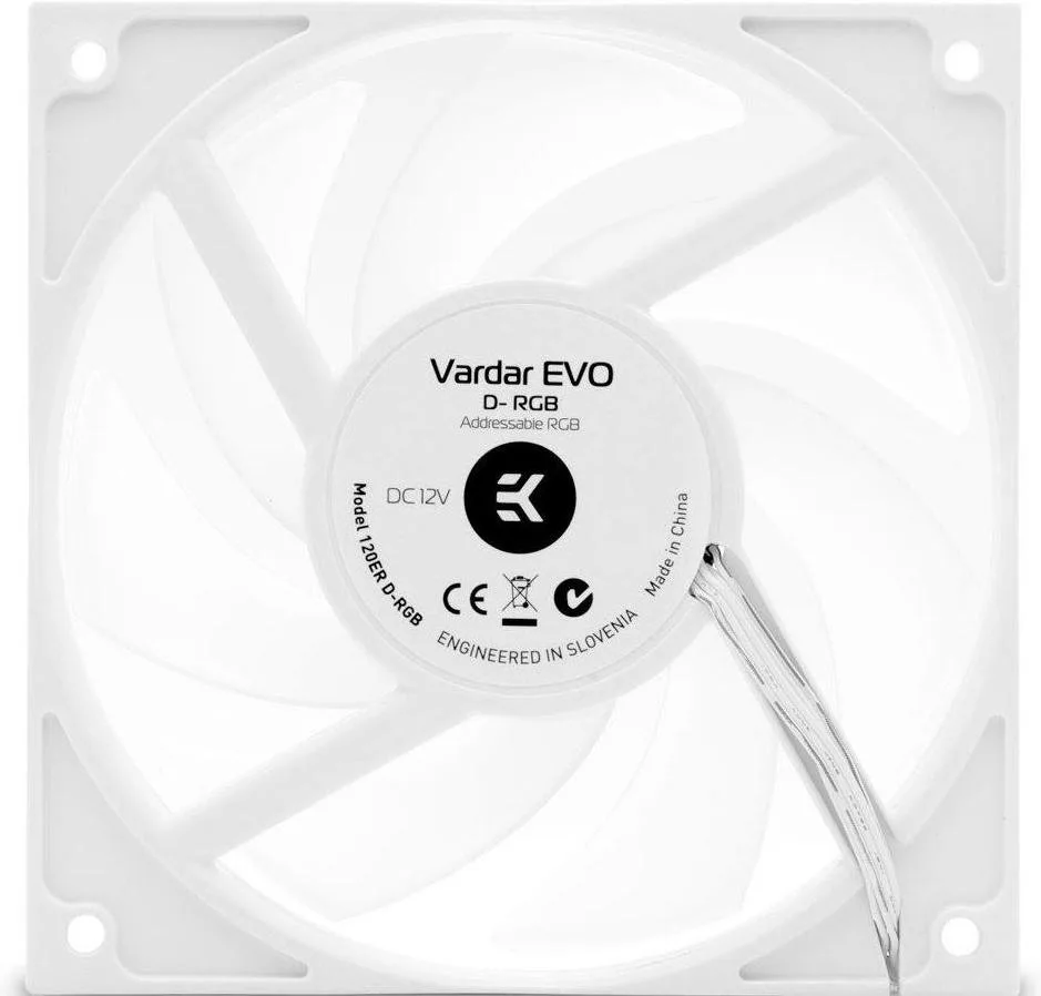 EKWB EK-Vardar EVO 120ER D-RGB White (3831109825372)